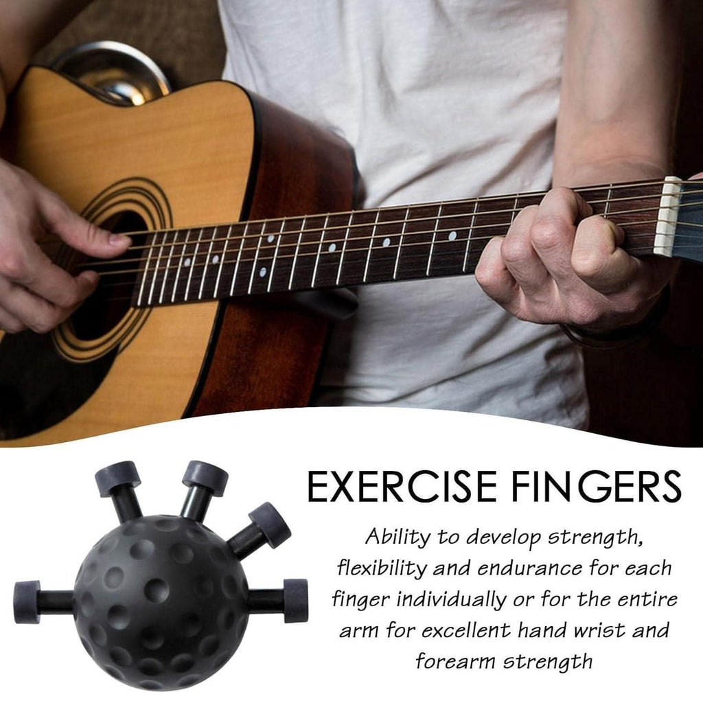 Finger Hand Strengthener Grip Ball | Adjustable Finger Exerciser for Grip Strength, Wrist & Forearm Training