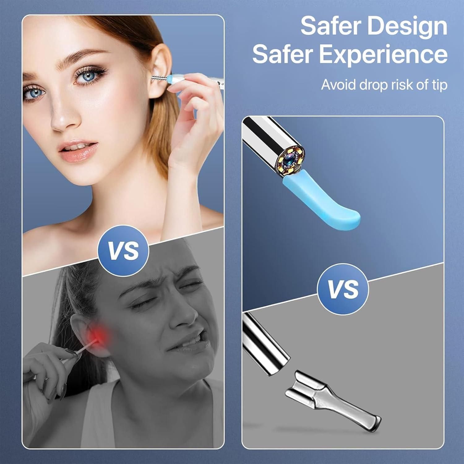 Smart HD Camera Ear Wax Cleaner – Wireless Visual Ear Cleaning Tool