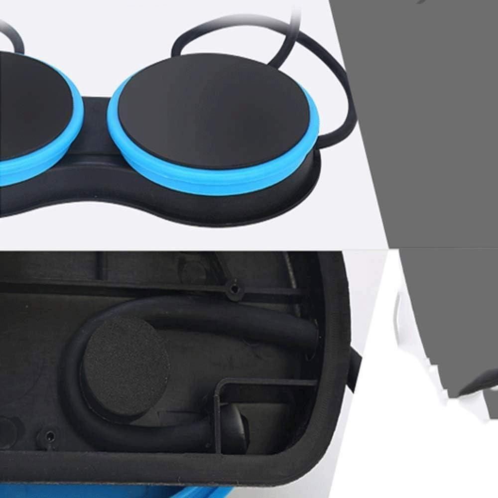 4-Wheel Ab Roller with Resistance Bands & Knee Pad | Core Strength Abdominal Workout Roller for Home Gym